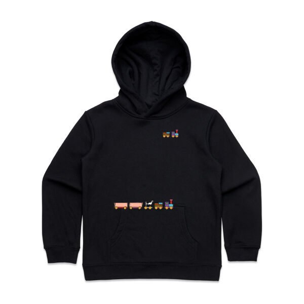 Front and Back Print Light - Kids Supply Hoodie Thumbnail